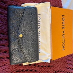 Louis Vuitton Sarah Wallet Monogram Empreinte